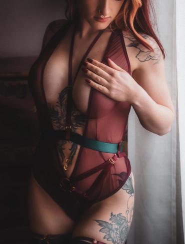 Luna & Kaia - Full set in bordo/teal